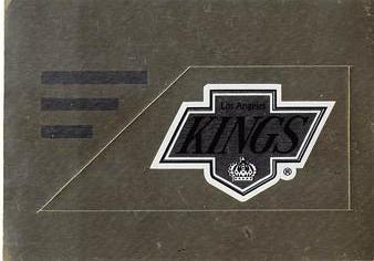 #175 Los Angeles Kings Logo - Los Angeles Kings - 1994-95 Panini Hockey Stickers