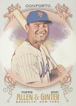 #175 Michael Conforto - New York Mets - 2021 Topps Allen & Ginter Baseball