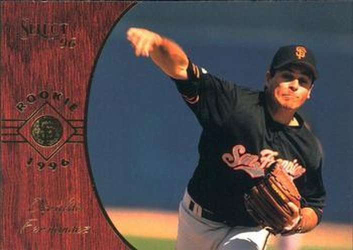 #175 Osvaldo Fernandez - San Francisco Giants - 1996 Select Baseball