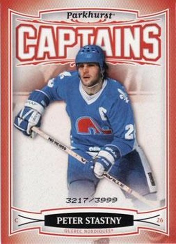 #175 Peter Stastny - Quebec Nordiques - 2006-07 Parkhurst Hockey