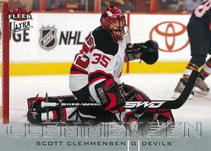 #175 Scott Clemmensen - New Jersey Devils - 2009-10 Ultra Hockey