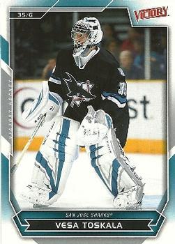 #175 Vesa Toskala - San Jose Sharks - 2007-08 Upper Deck Victory Hockey
