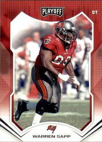 #175 Warren Sapp - Tampa Bay Buccaneers - 2021 Panini Playoff Football