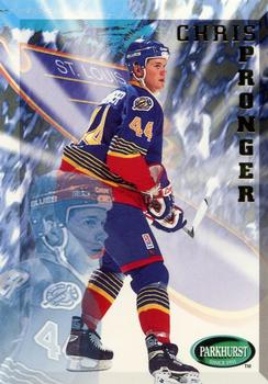 #175 Chris Pronger - St. Louis Blues - 1995-96 Parkhurst International Hockey
