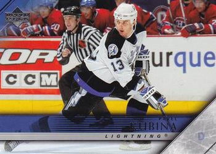 #175 Pavel Kubina - Tampa Bay Lightning - 2005-06 Upper Deck Hockey