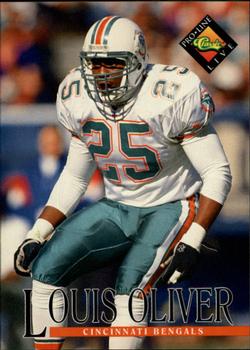 #175 Louis Oliver - Cincinnati Bengals - 1994 Pro Line Live Football