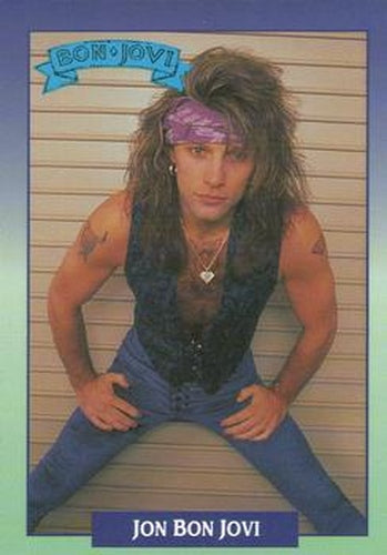 #175 Jon Bon Jovi - 1991 Brockum Rock Cards