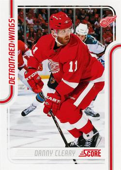 #175 Daniel Cleary - Detroit Red Wings - 2011-12 Score Hockey