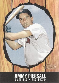 #175c Jimmy Piersall - Boston Red Sox - 2003 Bowman Heritage Baseball