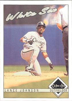#176 Lance Johnson - Chicago White Sox - 1993 O-Pee-Chee Baseball