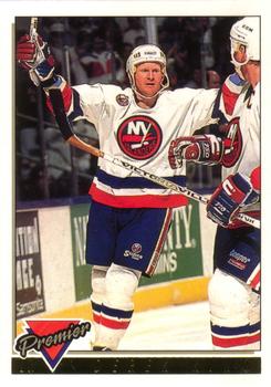#176 Derek King - New York Islanders - 1993-94 O-Pee-Chee Premier Hockey - Gold