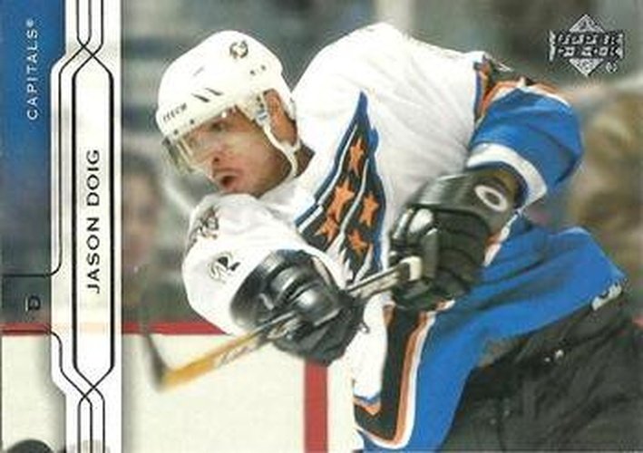 #176 Jason Doig - Washington Capitals - 2004-05 Upper Deck Hockey