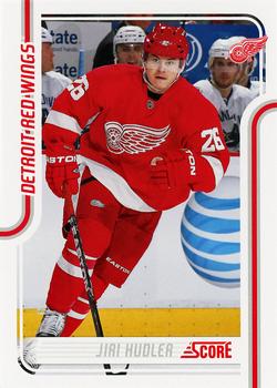 #176 Jiri Hudler - Detroit Red Wings - 2011-12 Score Hockey