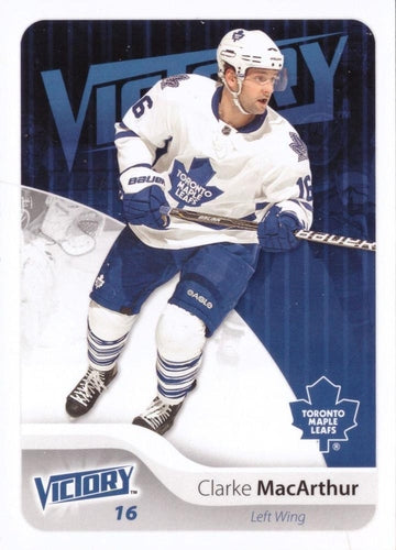 #176 Clarke MacArthur - Toronto Maple Leafs - 2011-12 Upper Deck Victory Hockey