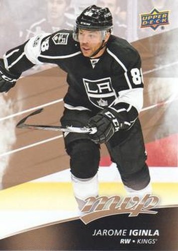 #176 Jarome Iginla - Los Angeles Kings - 2017-18 Upper Deck MVP Hockey