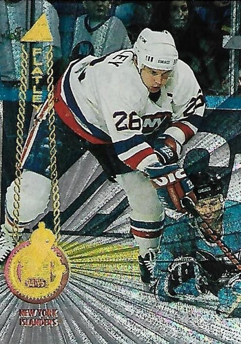 #176 Patrick Flatley - New York Islanders - 1994-95 Pinnacle Hockey - Rink Collection