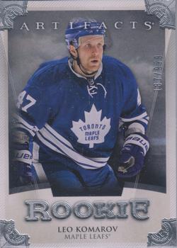 #176 Leo Komarov - Toronto Maple Leafs - 2013-14 Upper Deck Artifacts Hockey