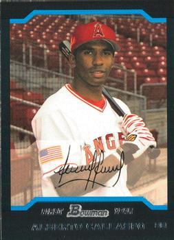 #176 Alberto Callaspo - Anaheim Angels - 2004 Bowman Baseball