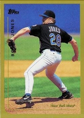 #176 Bobby Jones - New York Mets - 1999 Topps Baseball