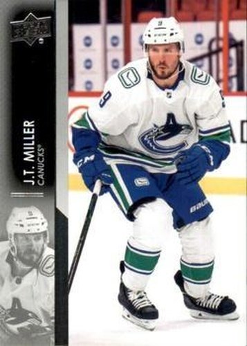#176 J.T. Miller - Vancouver Canucks - 2021-22 Upper Deck Hockey