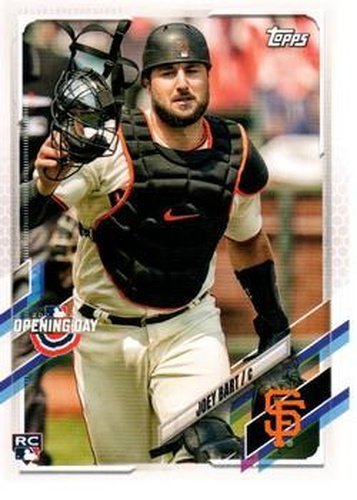 #176 Joey Bart - San Francisco Giants - 2021 Topps Opening Day Baseball