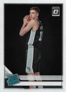 #176 Luka Samanic - San Antonio Spurs - 2019-20 Donruss Optic Basketball