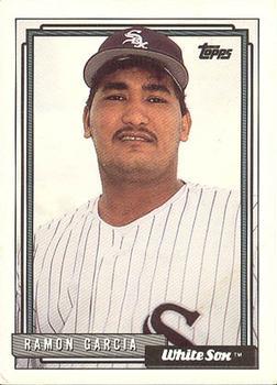 #176 Ramon Garcia - Chicago White Sox - 1992 Topps Baseball