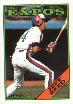 #176 Jeff Reed - Montreal Expos - 1988 O-Pee-Chee Baseball