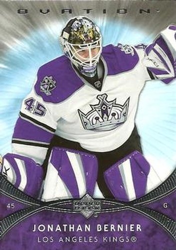 #176 Jonathan Bernier - Jonathan Bernier - 2007-08 Upper Deck Ovation Hockey