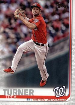 #176a Trea Turner - Washington Nationals - 2019 Topps Baseball