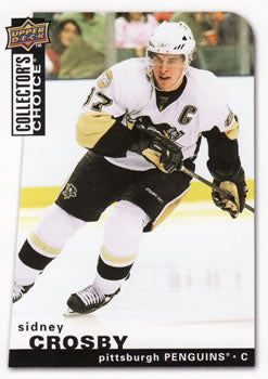 #177 Sidney Crosby - Pittsburgh Penguins - 2008-09 Collector's Choice Hockey