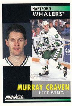#177 Murray Craven - Hartford Whalers - 1991-92 Pinnacle Hockey