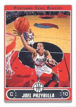 #177 Joel Przybilla - Portland Trail Blazers - 2006-07 Topps Basketball