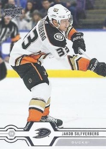 #177 Jakob Silfverberg - Anaheim Ducks - 2019-20 Upper Deck Hockey