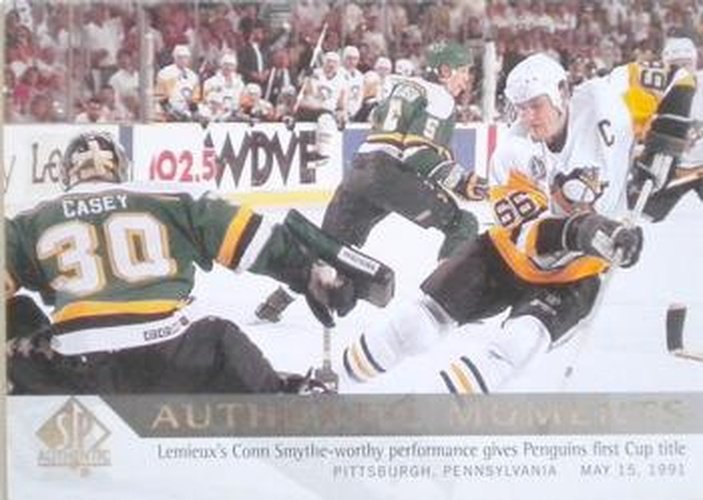 #177 Mario Lemieux - Pittsburgh Penguins - 2012-13 SP Authentic Hockey