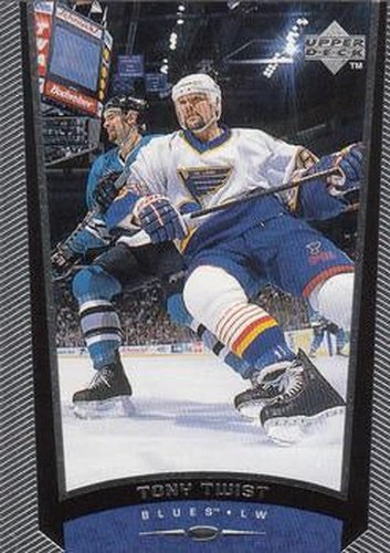 #177 Tony Twist - St. Louis Blues - 1998-99 Upper Deck Hockey