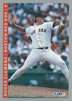 #177 Roger Clemens - Boston Red Sox - 1993 Fleer Baseball
