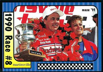 #177 1990 Race #8-Martinsville - Junior Johnson & Associates - 1991 Maxx Racing