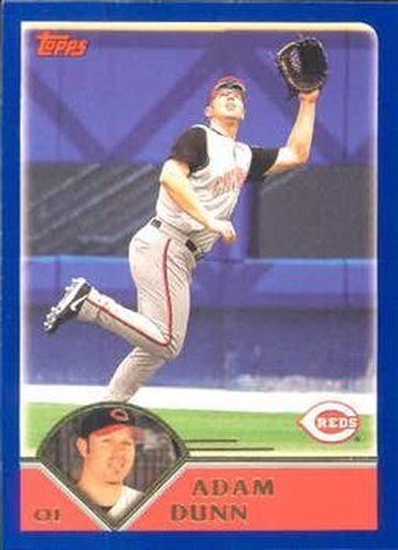 #177 Adam Dunn - Cincinnati Reds - 2003 Topps Baseball