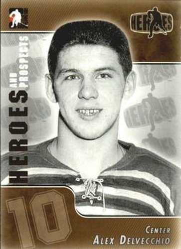 #177 Alex Delvecchio - Oshawa Generals - 2004-05 In The Game Heroes and Prospects Hockey