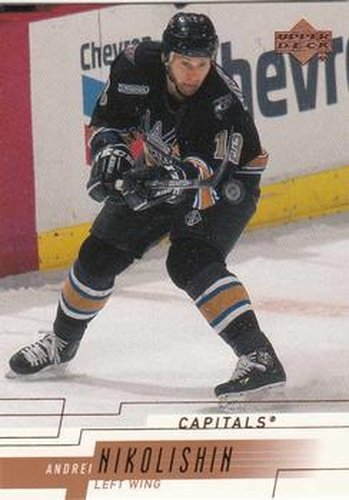 #177 Andrei Nikolishin - Washington Capitals - 2000-01 Upper Deck Hockey