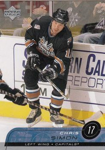 #177 Chris Simon - Washington Capitals - 2002-03 Upper Deck Hockey