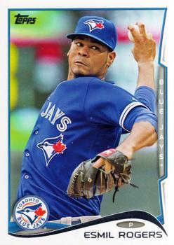 #177 Esmil Rogers - Toronto Blue Jays - 2014 Topps Baseball
