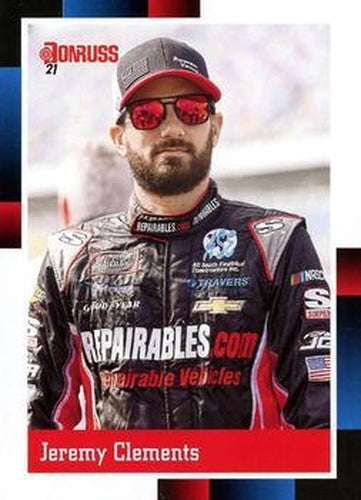 #177 Jeremy Clements - Jeremy Clements Racing - 2021 Donruss Racing