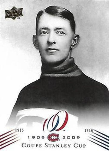#177 Coupe Stanley Cup - Montreal Canadiens - 2008-09 Upper Deck Montreal Canadiens Centennial Hockey