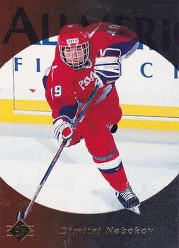 #177 Dmitri Nabokov - Russia - 1995-96 SP Hockey