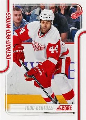 #177 Todd Bertuzzi - Detroit Red Wings - 2011-12 Score Hockey