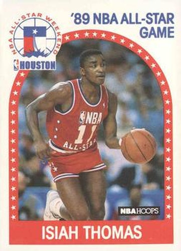 #177 Isiah Thomas - Detroit Pistons - 1989-90 Hoops Basketball