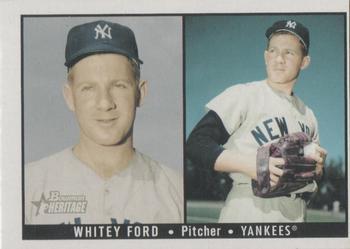 #177b Whitey Ford - New York Yankees - 2003 Bowman Heritage Baseball