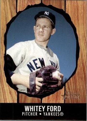 #177c Whitey Ford - New York Yankees - 2003 Bowman Heritage Baseball